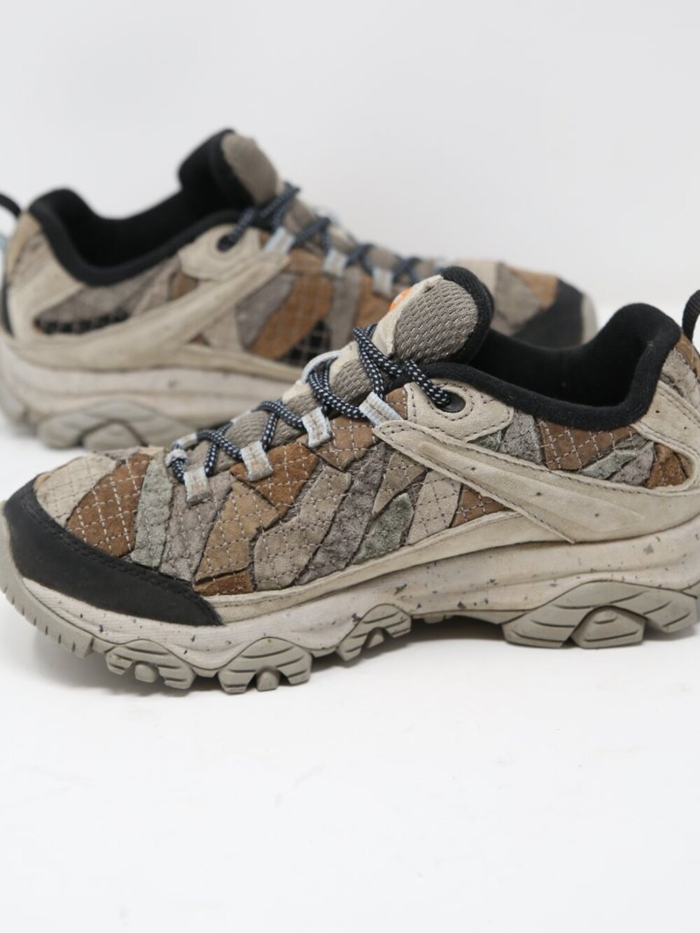 Merrell Women's Moab 3 Scrap Hiking Shoes Size 8.5 Suede Leather Recycled EUC - Picture 6 of 10